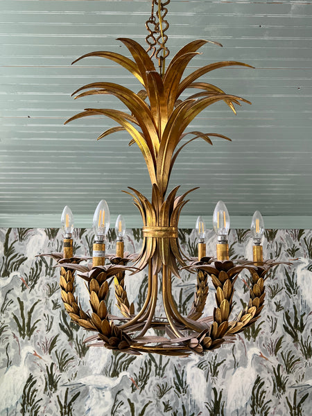 Carolina in French Garden- Wallpaper