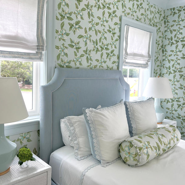 Magnolias for Lucie in Wave- Wallpaper