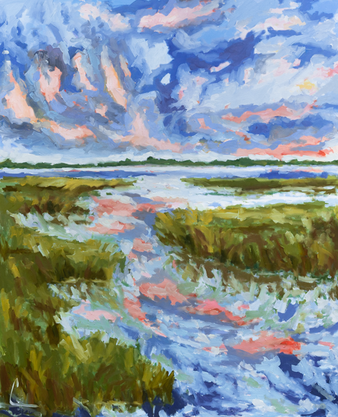 Layers from the Sun- 48x60