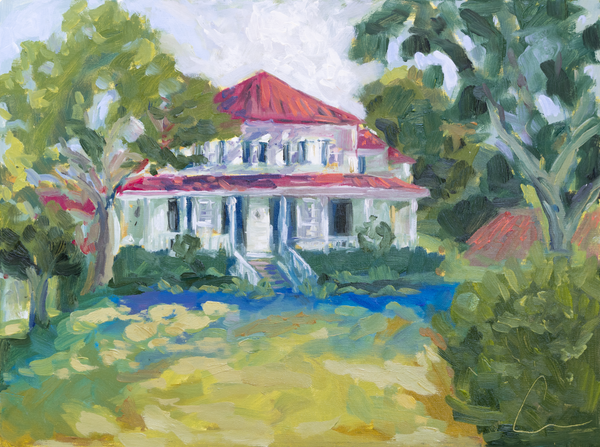 O' Be Joyful en Plein Air (5c)- 16x12 (18x13.75)