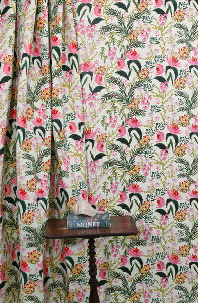 Wild French Garden in Chartreuse- Wallpaper