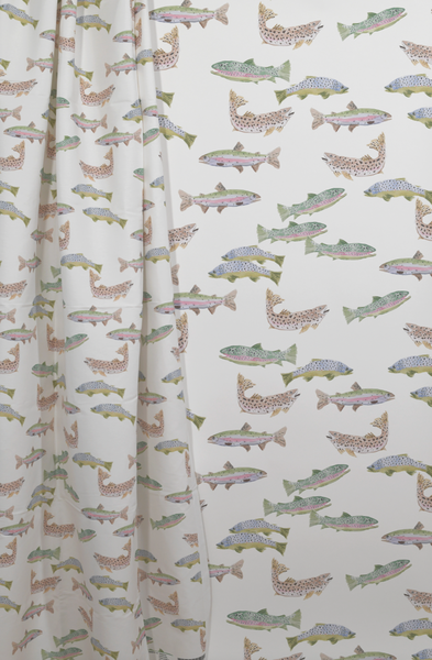 Tight Lines in Cream- Wallpaper