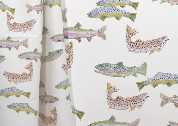 Tight Lines in Cream- Wallpaper