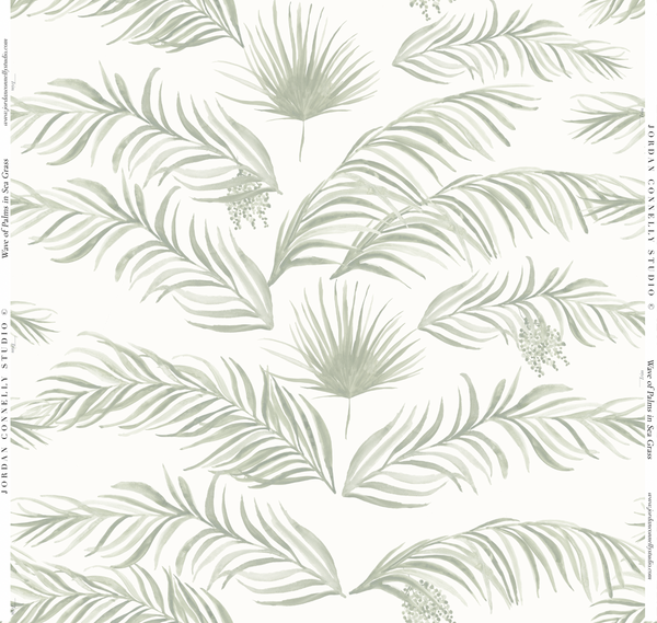 Wave of Palms- Wallpaper