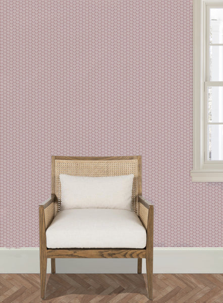 Kiawah in Rose- Wallpaper