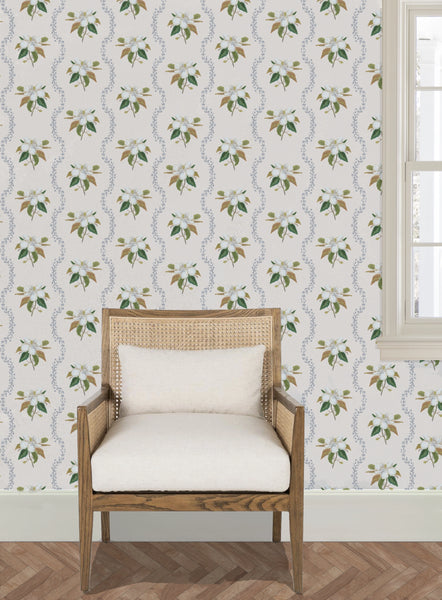 Maggie in Cream- Wallpaper