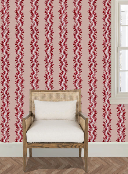 Rouge Botanics in Rouge- Wallpaper