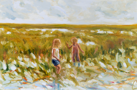 Marsh People II- 36x24