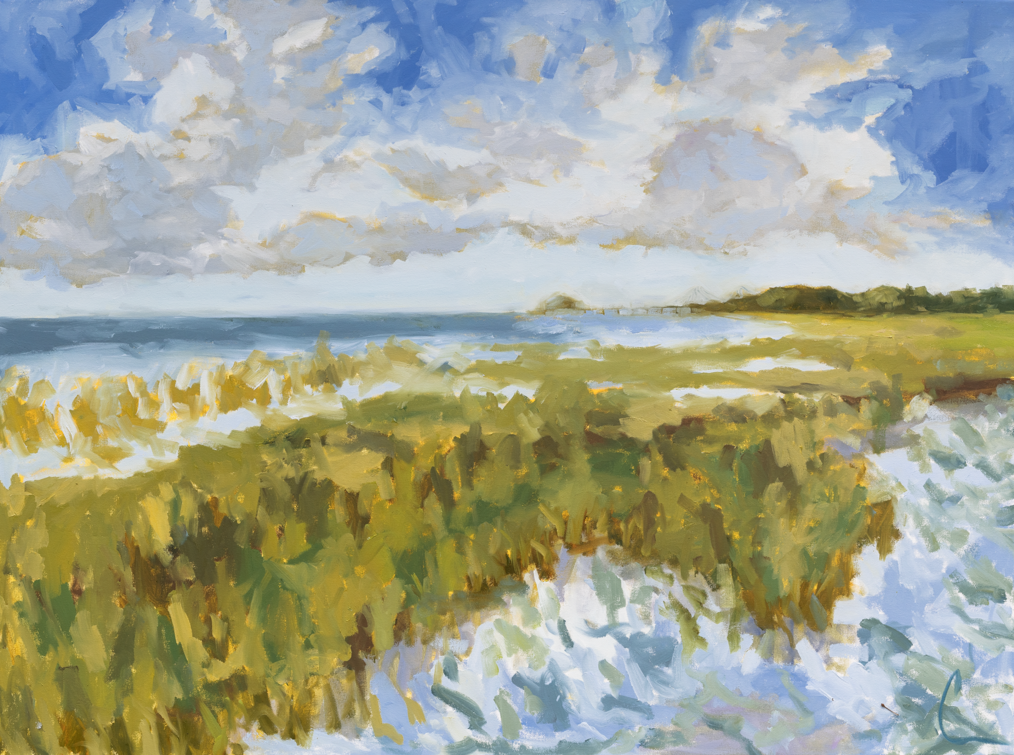 Pitt with the Day- 40x30
