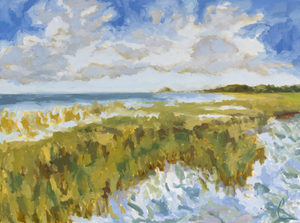 Pitt with the Day- 40x30