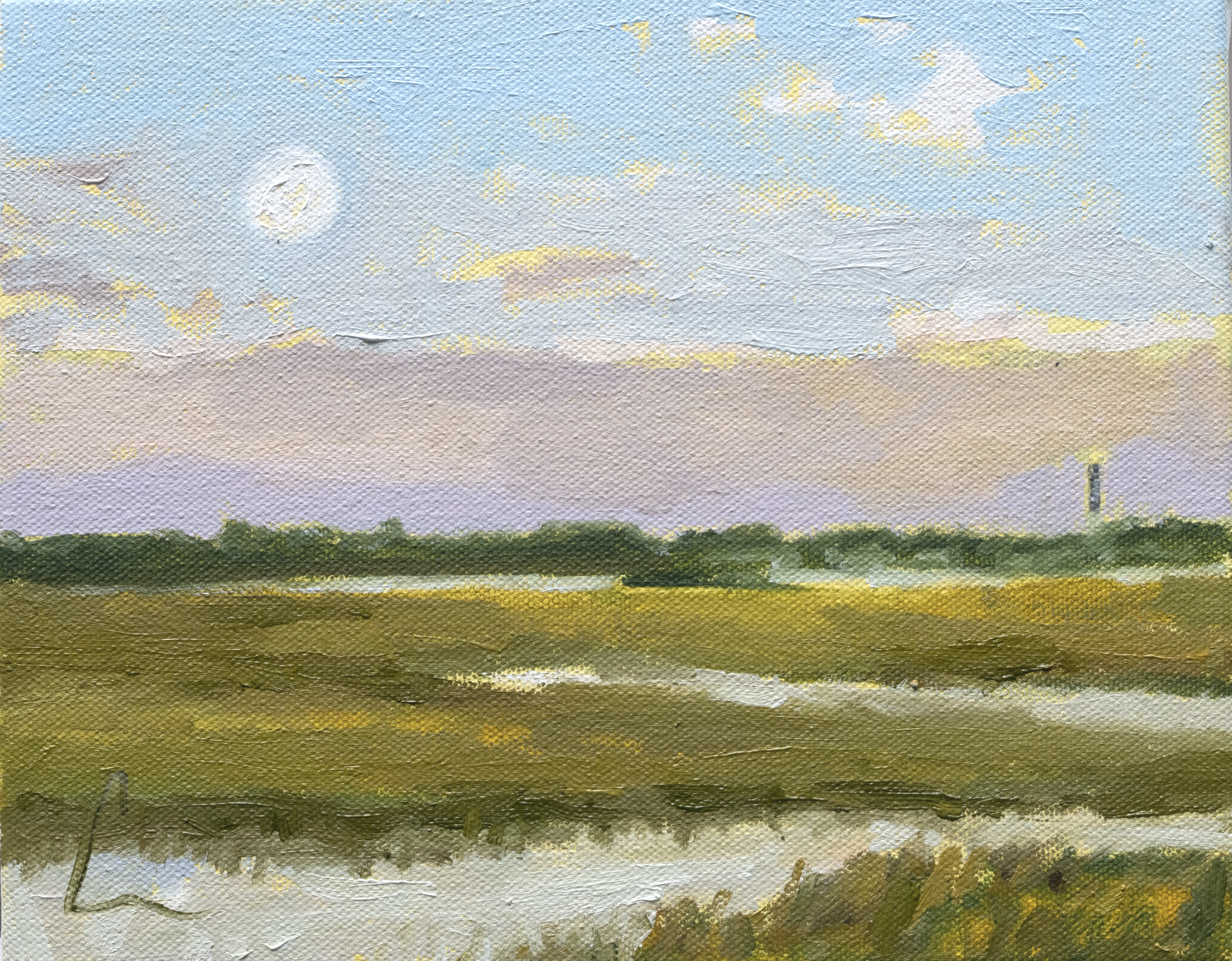 Ash Marsh (1g) - 10x8" (Comes Framed)