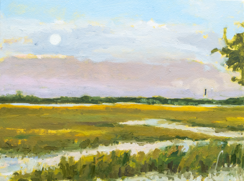 Ash Marsh 2 (1o) - 16X12" (Comes Framed)