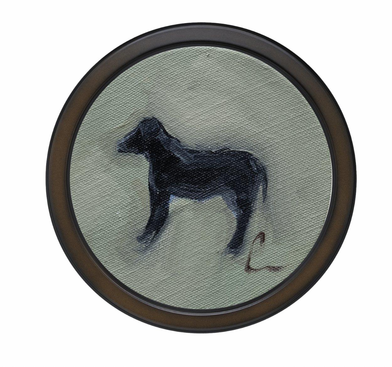 Black Lab (4c)- 5X5"