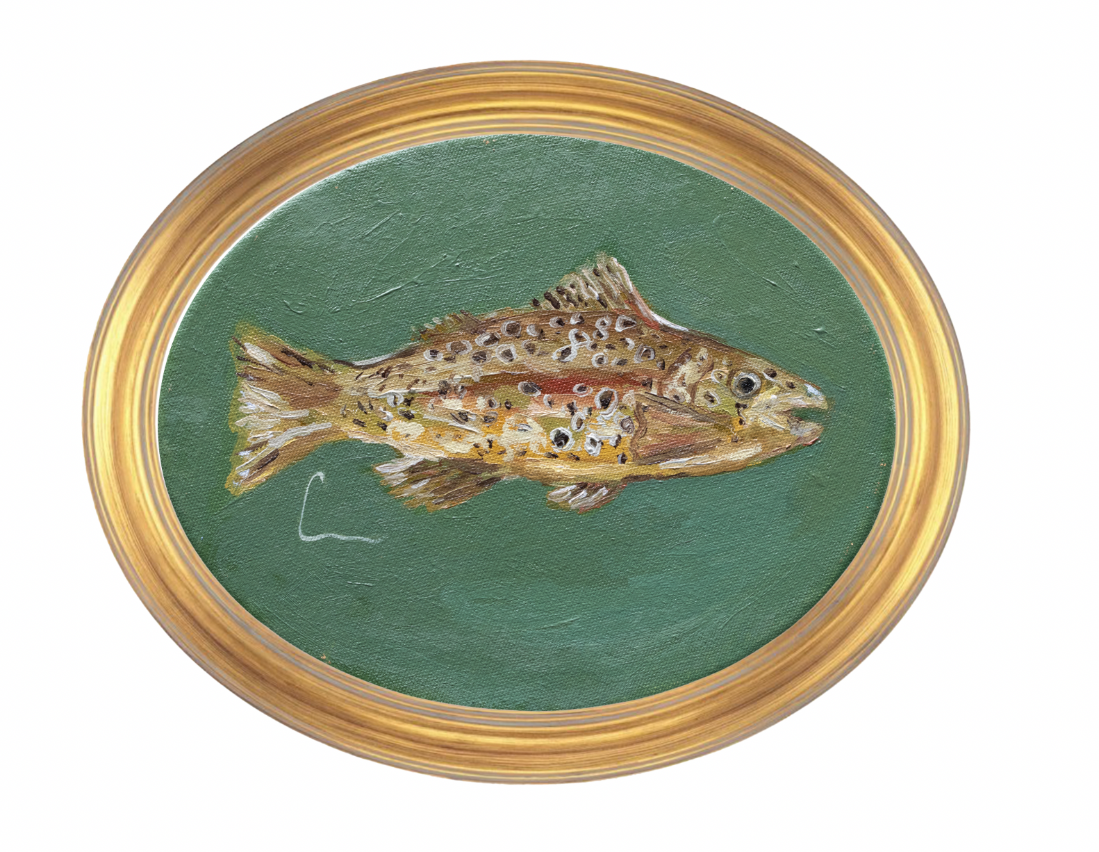 Brown Trout (7h) - 10X8"