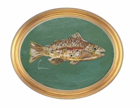 Brown Trout (7h) - 10X8"