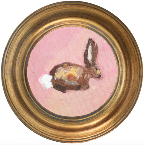 Bunny 3 -5x5 (~7"x7 framed)