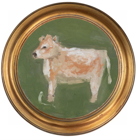 Cow -8x8 (~10"x10 framed)