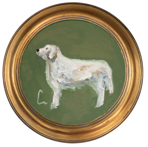 Cream 2 -8x8 (~10"x10 framed)