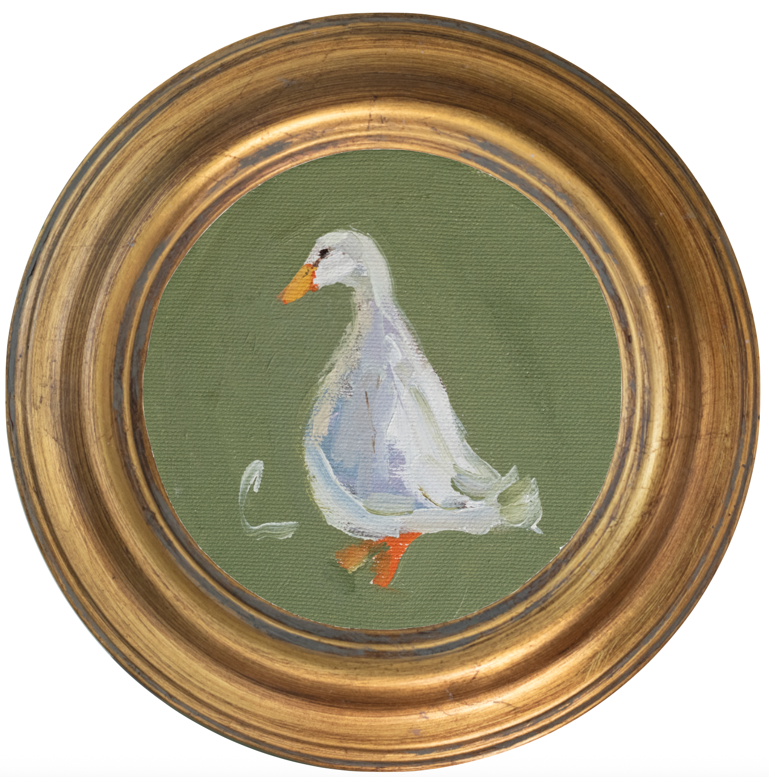 Duck 3 -5x5 (~7"x7 framed)
