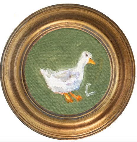 Duck 6 -5x5 (~7"x7 framed)