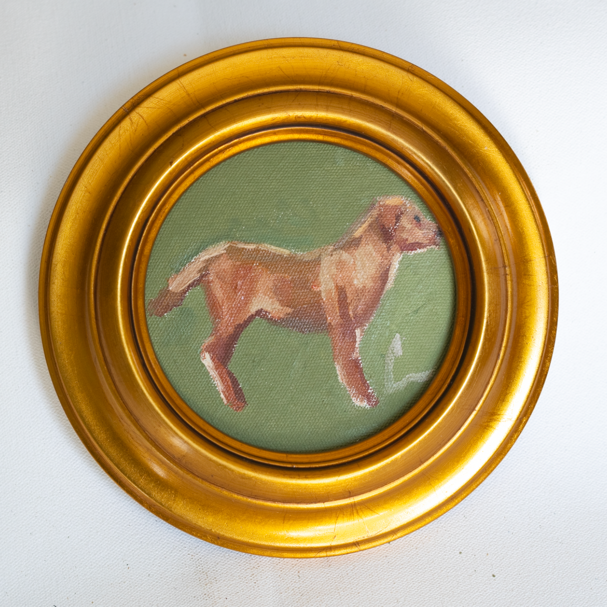 Pyrography Fox Red Lab Fox Red Lab 5x5 (Comes Framed) – Jordan Connelly Studio