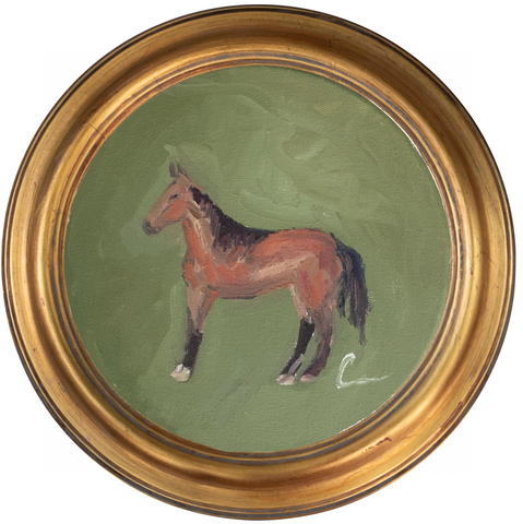 Horse -8x8 (~10"x10 framed)