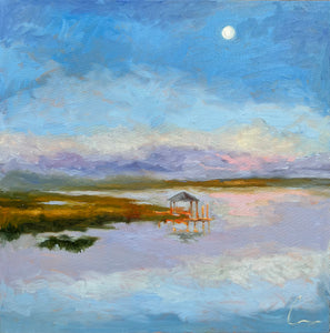 Moonlit Marsh PRINT