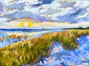 Pitt with the Sun- 40x30