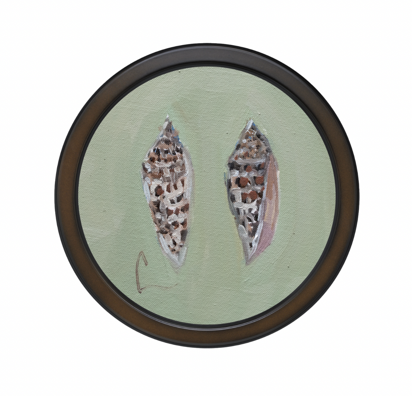 Lettered Olives (hall) - 8X8"