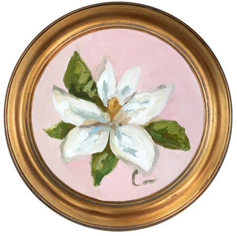 Magnolia 2 -8x8 (~10"x10 framed)