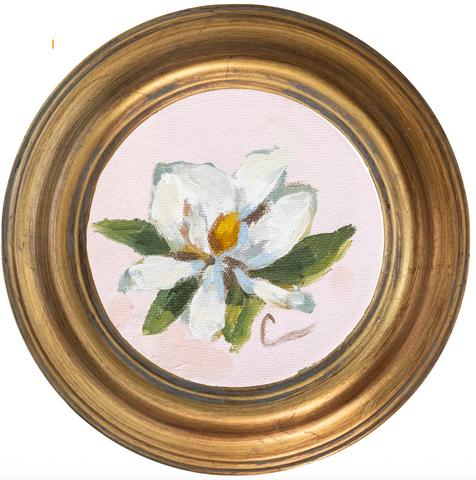 Magnolia 5 -5x5 (~7"x7 framed)
