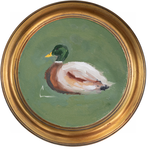 Mallard 1 -8x8 (~10"x10 framed)