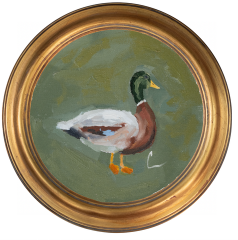 Mallard 3 -8x8 (~10"x10 framed)