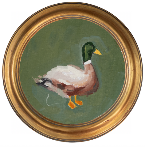 Mallard 4 -8x8 (~10"x10 framed)