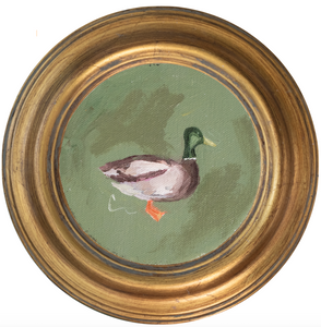 Mallard 5 -5x5 (~7"x7 framed)