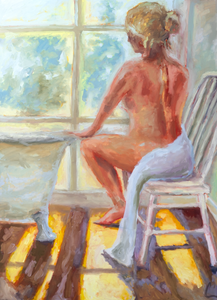 Nude with Sunbeam- 36x48