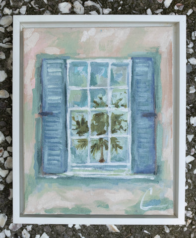 Window Reflection- 8x10 (comes framed)