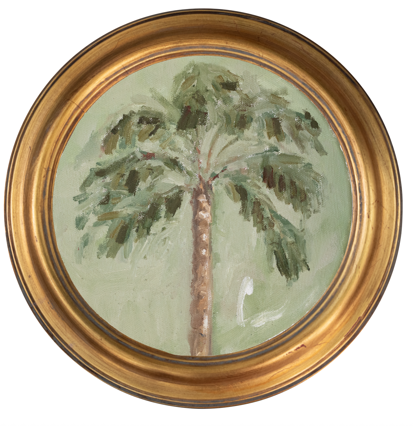 Palm 1 -8x8 (~10"x10 framed)