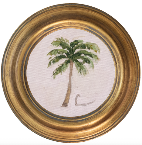 Palm 2 -5x5 (~7"x7 framed)