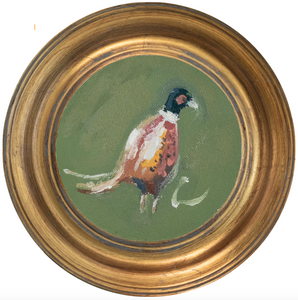 Pheasant 4 -5x5 (~7"x7 framed)