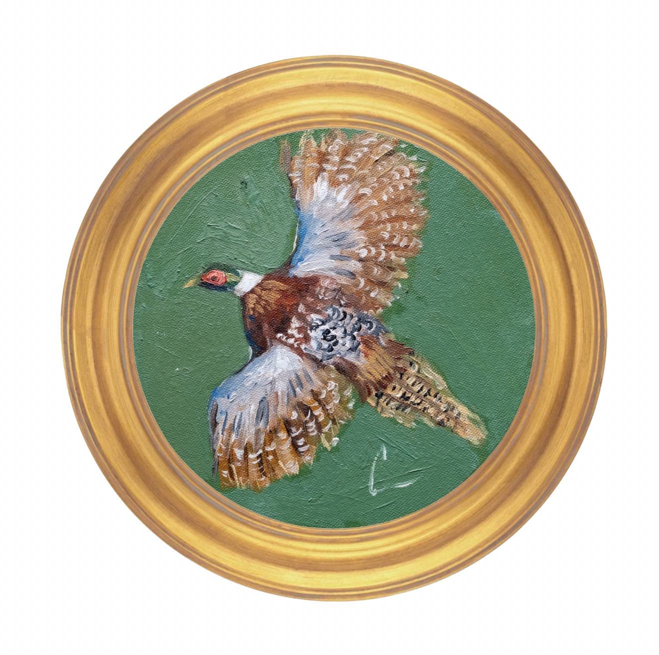 Pheasant (7e)- 8X8"