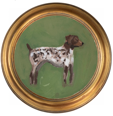 Pointer 1 -8x8 (~10"x10 framed)