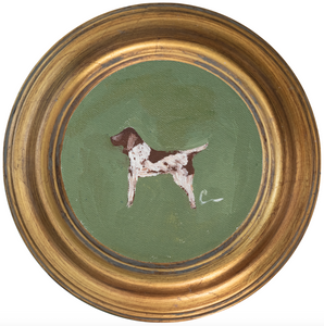 Pointer 2 -5x5 (~7"x7 framed)