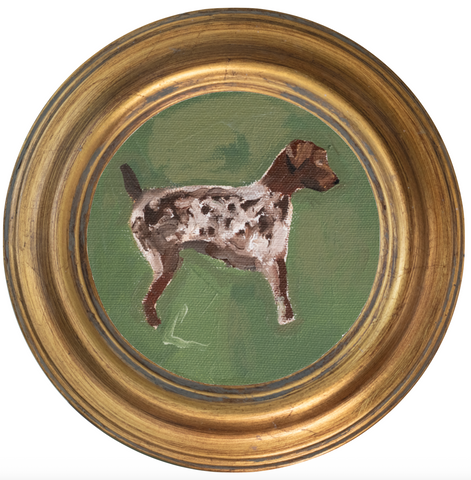Pointer 3 -5x5 (~7"x7 framed)