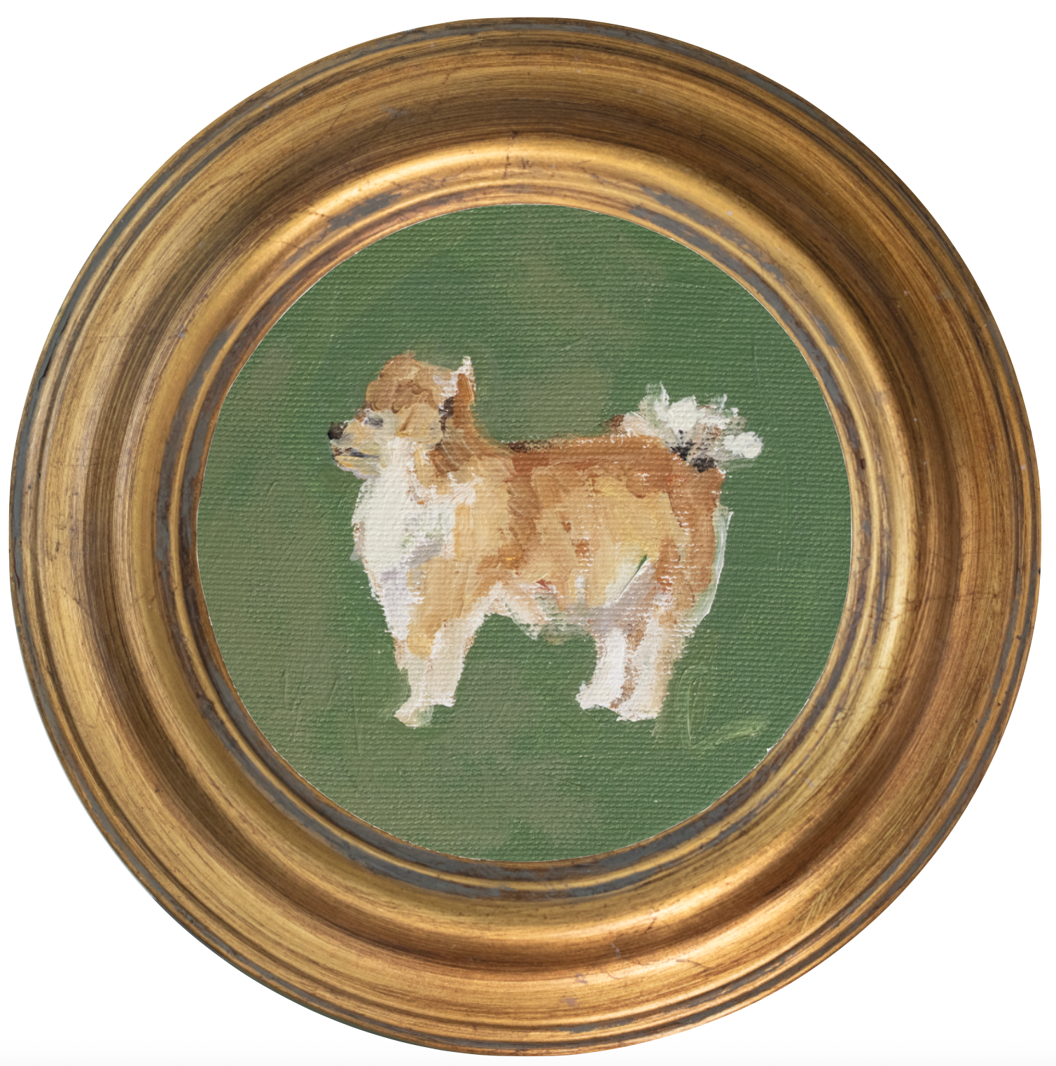 Pom 2 -5x5 (~7"x7 framed)