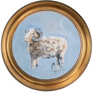 Ram -8x8 (~10"x10 framed)