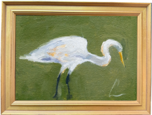 Rectangle Egret (1m) - 7X5"