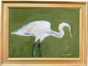 Rectangle Egret (1m) - 7X5"