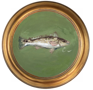 Redfish 1 -8x8 (~10"x10 framed)