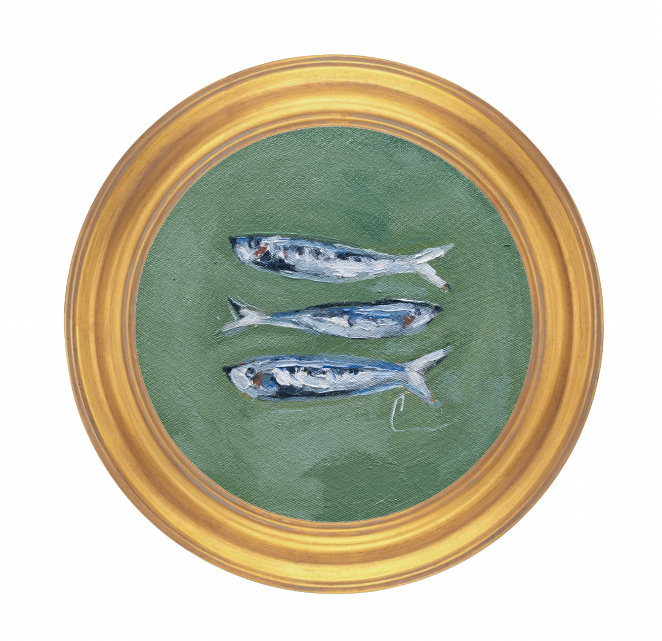 Sardines (6f)- 8X8"